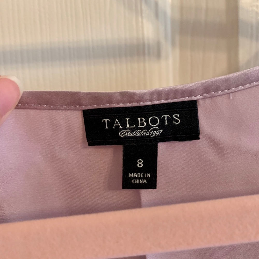 Talbots Silk Tank Top - Picture 3 of 5